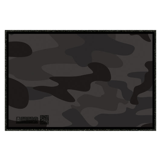 Blackout Camo 12" x 18"